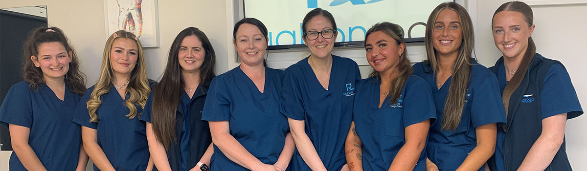 Nurses team at Ruabon Road Dental Practice in Wrexham