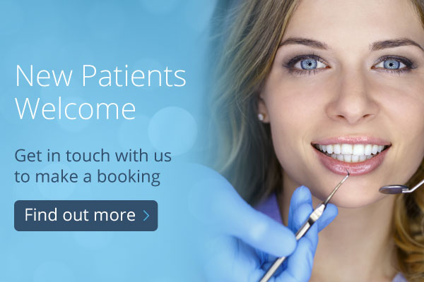 New Patients Welcome - Book an appointment with us today - Find out more