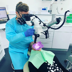 Endodontic treatment at Wrexham dentist