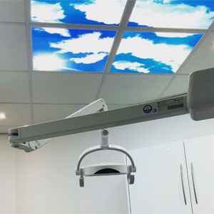 Dentist treatment room in Wrexham