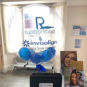Invisalign Digital Smile Open Day signage