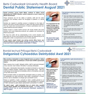 Dental Public Statement from Betsi Cadwaladr