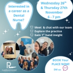 Dental nurse career event